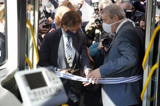 Presentación de nuevos ómnibus eléctricos Presentación de nuevos ómnibus eléctricos