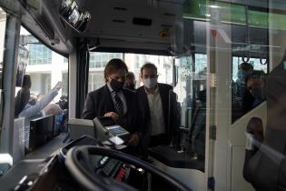 Presentación de 30 nuevos ómnibus eléctricos. Presentación de 30 nuevos ómnibus eléctricos.