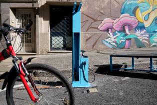 Estación de descanso para trabajadores de reparto a domicilio