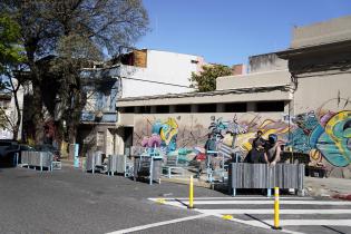 Estación de descanso para trabajadores de reparto a domicilio