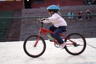 Actividades deportivas en el Velódromo de Montevideo