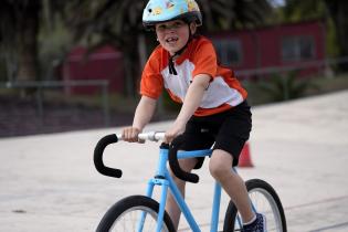 Actividades deportivas en el Velódromo de Montevideo