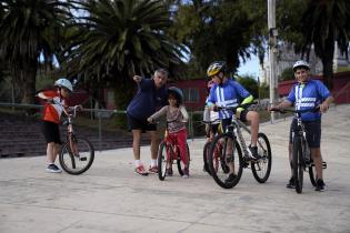 Actividades deportivas en el Velódromo de Montevideo