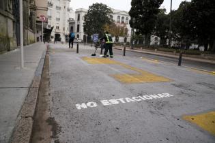 Inmediaciones de la Plaza Zabala Inmediaciones de la Plaza Zabala