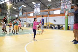 Actividades deportivas en el Complejo Sacude