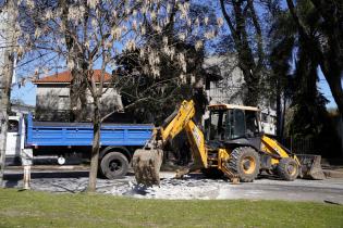 Reparación de la Avenida Joaquín Suárez