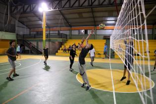 Actividades deportivas en el Complejo Sacude