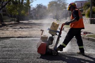 Reparación de la Avenida Joaquín Suárez