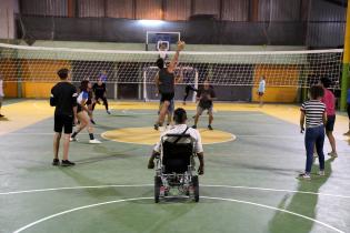 Actividades deportivas en el Complejo Sacude Actividades deportivas en el Complejo Sacude