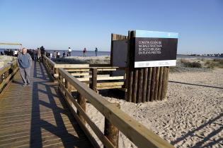 Inauguración de acceso inclusivo a Playa Pocitos