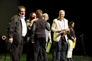 Entrega de premios del concurso &quot;Enfocate, tu ambiente cuenta&quot;.