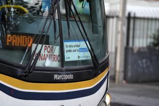 Ómnibus metropolitano con servicio STM Ómnibus metropolitano con servicio STM