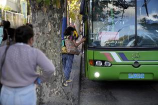 Ómnibus de la flota de apoyo al STM