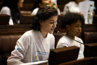 Apertura del Parlamento de Niñas, Niños y Adolescentes