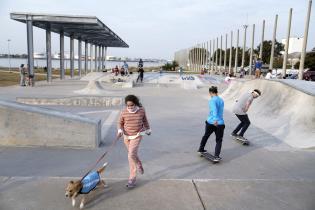 Inauguración del Parque Débora Céspedes