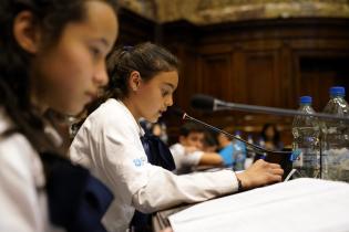 Apertura del Parlamento de Niñas, Niños y Adolescentes