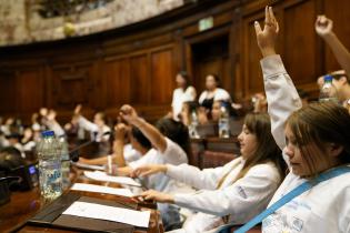 Apertura del Parlamento de Niñas, Niños y Adolescentes