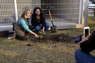 Inauguración del Parque Débora Céspedes