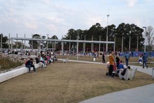 Inauguración del Parque Débora Céspedes