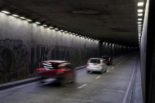 Nuevo sistema lumínico inteligente en Túnel de Av. 8 de Octubre