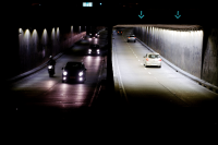 Nuevo sistema lumínico inteligente en Túnel de Av. 8 de Octubre