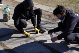 Instalación de contenedores para colillas 