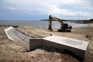 Obras de saneamiento en Santa Catalina 