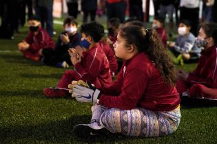 Inauguración de obras en el Club Alas Rojas