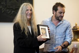 Declaración de Visitante Ilustre a Patti Smith Declaración de Visitante Ilustre a Patti Smith