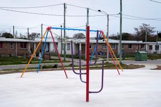 Obras en plaza Ciudad de Azul y Rufino T.Domínguez Obras en plaza Ciudad de Azul y Rufino T.Domínguez