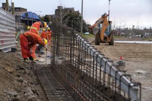 Avance de obra del Ecoparque Idea Vilariño