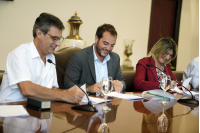 Firma de acuerdo del Plan Cuenca Casavalle