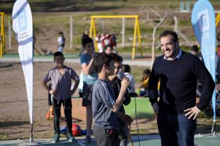 Inauguración de obras en parque Deportivo y Recreativo Siete Hectáreas 