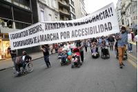 Marcha por accesibilidad 2019