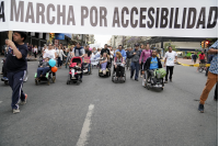 Marcha por accesibilidad 2019