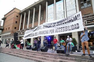 Marcha por accesibilidad 2019