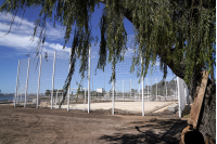 Avance de obras en el Parque Multi-Deportivo Débora Céspedes