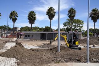 Avance de obras en el Parque Multi-Deportivo Débora Céspedes