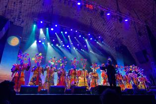 Concurso oficial de carnaval en el Teatro de Verano