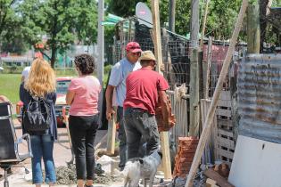 Trabajos de mejora habitacional en una vivienda del barrio Mauá con el apoyo de cuadrillas del SUNCA en el marco del Plan ABC Territorio Trabajos de mejora habitacional en una vivienda del barrio Mauá con el apoyo de cuadrillas del SUNCA en el marco del Plan ABC Territorio