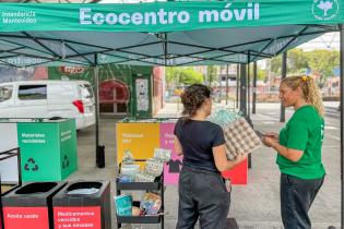 Ecocentro móvil en Terminal Goes Ecocentro móvil en Terminal Goes