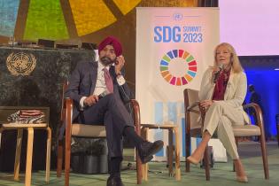 Intendenta Carolina Cosse participa en la Cumbre de los ODS de Naciones Unidas Intendenta Carolina Cosse participa en la Cumbre de los ODS de Naciones Unidas
