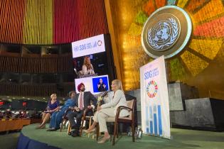 Intendenta Carolina Cosse participa en la Cumbre de los ODS de Naciones Unidas Intendenta Carolina Cosse participa en la Cumbre de los ODS de Naciones Unidas