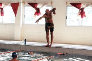 Natación para niñas y niños en Plaza de Deportes Nº11