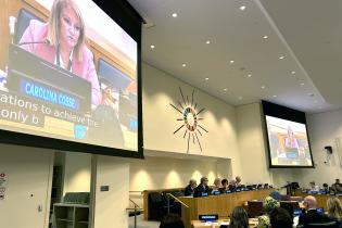 Intendenta Carolina Cosse participa en la Cumbre de los ODS de Naciones Unidas Intendenta Carolina Cosse participa en la Cumbre de los ODS de Naciones Unidas