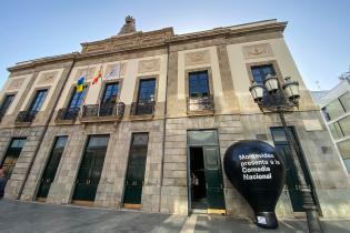 Actuación de la Comedia Nacional en Tenerefi, España Actuación de la Comedia Nacional en Tenerefi, España