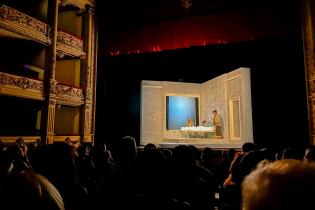 Actuación de la Comedia Nacional en Tenerefi, España Actuación de la Comedia Nacional en Tenerefi, España