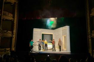 Actuación de la Comedia Nacional en Tenerefi, España Actuación de la Comedia Nacional en Tenerefi, España