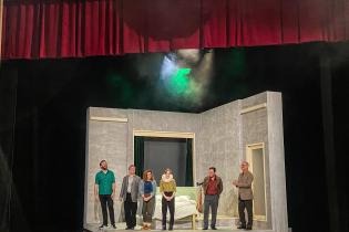 Actuación de la Comedia Nacional en Tenerefi, España Actuación de la Comedia Nacional en Tenerefi, España