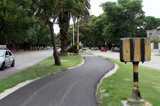 Ciclovía de la calle Ricaldoni